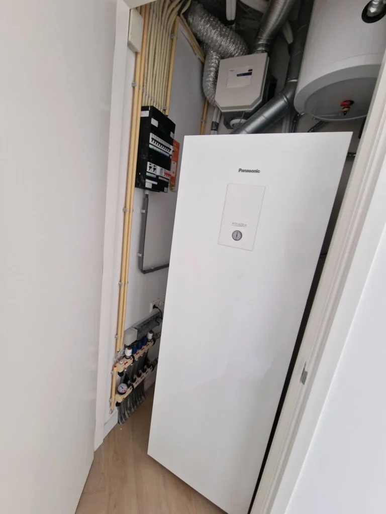 Warmtepompinstallatie bij een woning in Utrecht door HV Projecten